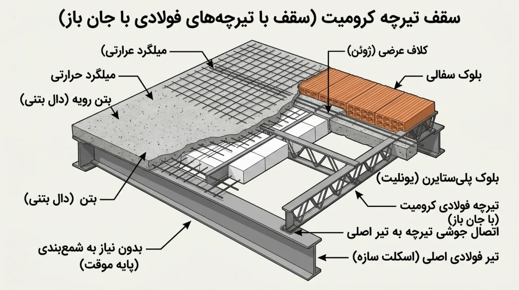 انواع سقف ساختمانی
