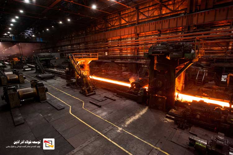 محصولات کارخانه نورد